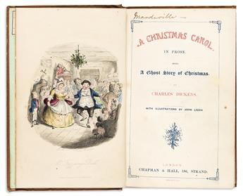DICKENS, CHARLES. A Christmas Carol.